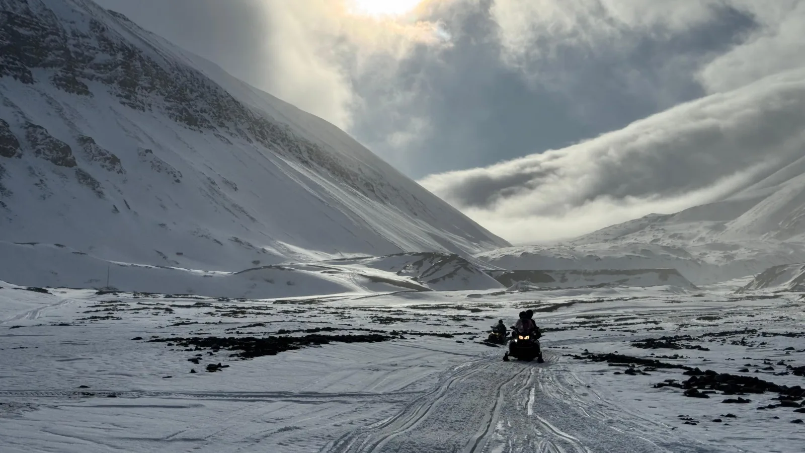 Svalbard: Ice Cave Adventure by Snowmobile